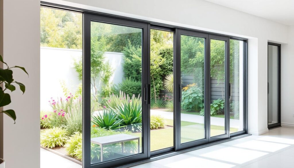 Powder-coated Aluminium Door Project