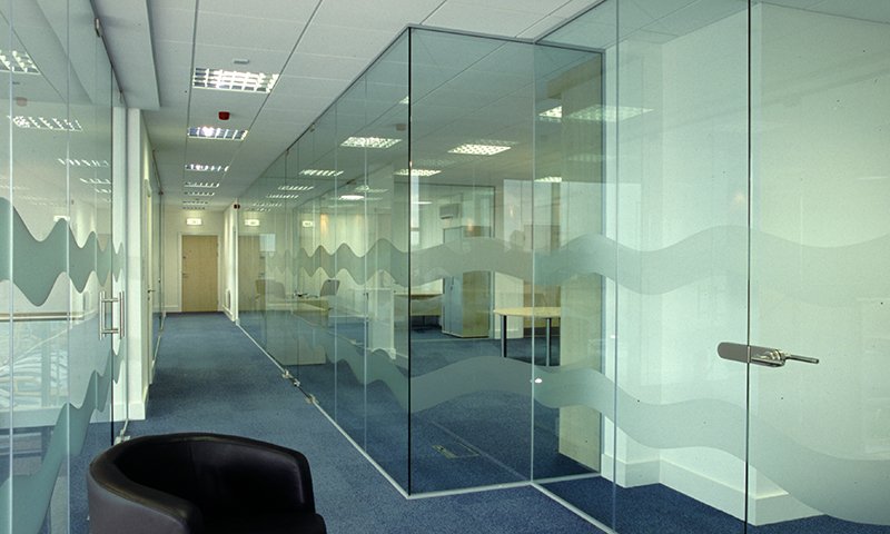 Glass Office Partition